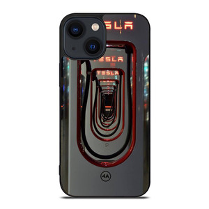 TESLA STATION CHARGE iPhone 14 Plus Case TESLA STATION CHARGE iPhone 14 Plus Case