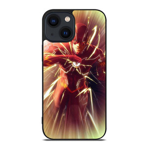 THE FLASH DC CARTOON ART iPhone 14 Plus Case THE FLASH DC CARTOON ART iPhone 14 Plus Case