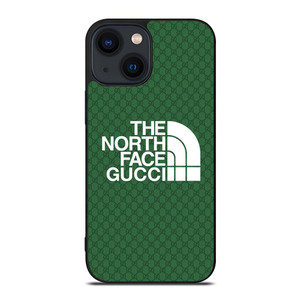 THE NORTH FACE X GUCCI PATTERN iPhone 14 Plus Case THE NORTH FACE X GUCCI PATTERN iPhone 14 Plus Case