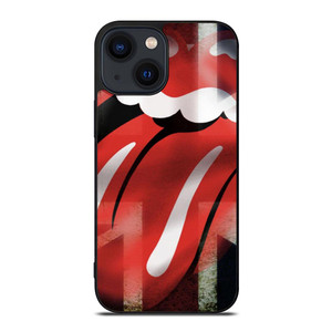 THE ROLLING STONES BRITISH FLAG LOGO iPhone 14 Plus Case THE ROLLING STONES BRITISH FLAG LOGO iPhone 14 Plus Case