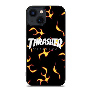 THRASHER SKATEBOARD MAGAZINE FLAME iPhone 14 Plus Case