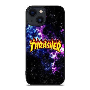THRASHER SKATEBOARD MAGAZINE NEBULA iPhone 14 Plus Case THRASHER SKATEBOARD MAGAZINE NEBULA iPhone 14 Plus Case