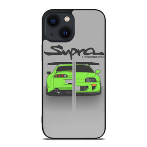 TOYOTA SUPRA CAR CLIPART iPhone 14 Plus Case TOYOTA SUPRA CAR CLIPART iPhone 14 Plus Case