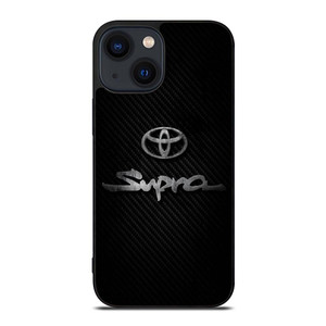 TOYOTA SUPRA CARBON LOGO iPhone 14 Plus Case TOYOTA SUPRA CARBON LOGO iPhone 14 Plus Case