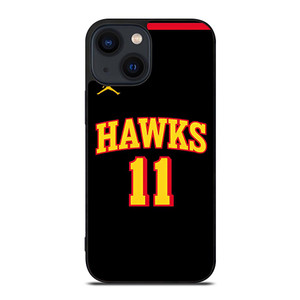 TRAE YOUNG ATLANTA HAWKS BLACK iPhone 14 Plus Case