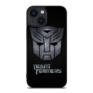 TRANSFORMERS AUTOBOT METAL LOGO iPhone 14 Plus Case TRANSFORMERS AUTOBOT METAL LOGO iPhone 14 Plus Case