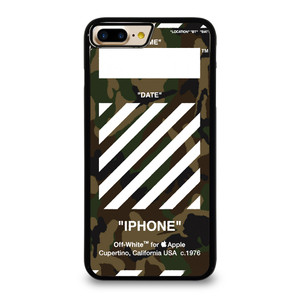OFF WHITE CAMO BACKGROUND iPhone 7 Plus Case