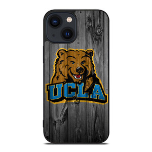 UCLA BRUINS FOOTBALL WOODEN LOGO iPhone 14 Plus Case