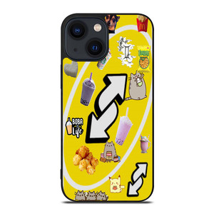 UNO REVERSE CARD CUTE COLLAGE iPhone 14 Plus Case