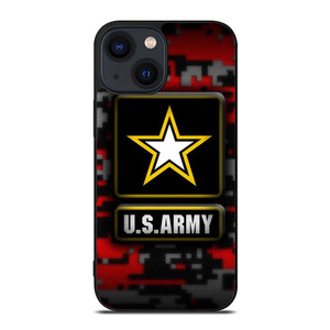 US ARMY CAMO LOGO iPhone 14 Plus Case US ARMY CAMO LOGO iPhone 14 Plus Case