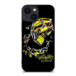 VALENTINO ROSSI 46 SIGNATURE iPhone 14 Plus Case VALENTINO ROSSI 46 SIGNATURE iPhone 14 Plus Case