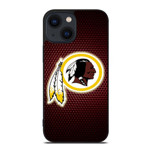 WAHINGTON REDSKINS METAL LOGO iPhone 14 Plus Case