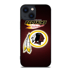 WASHINGTON REDSKINS METAL LOGO iPhone 14 Plus Case