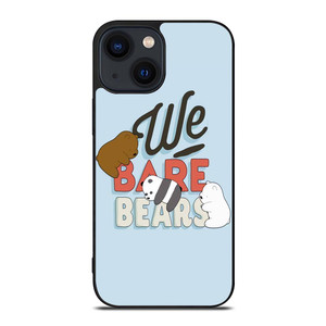 WE BARE BEARS CARTOON LOGO iPhone 14 Plus Case WE BARE BEARS CARTOON LOGO iPhone 14 Plus Case