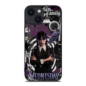 WEDNESDAY ADDAMS FAMILY SERIES iPhone 14 Plus Case WEDNESDAY ADDAMS FAMILY SERIES iPhone 14 Plus Case
