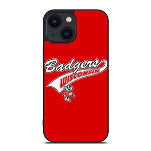 WISCONSIN BADGERS FOOTBALL SYMBOL iPhone 14 Plus Case WISCONSIN BADGERS FOOTBALL SYMBOL iPhone 14 Plus Case