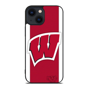 WISCONSIN BADGERS LOGO iPhone 14 Plus Case