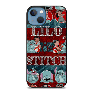 LILO AND STITCH ART COLLAGE iPhone 13 Case LILO AND STITCH ART COLLAGE iPhone 13 Case