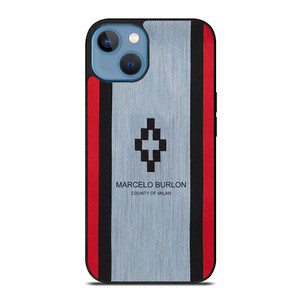 MARCELO BURLON STRIPE LOGO iPhone 13 Case