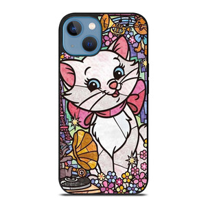 MARIE THE ARISTOCATS CAT STENED GLASS iPhone 13 Case MARIE THE ARISTOCATS CAT STENED GLASS iPhone 13 Case