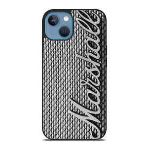 MARSHALL AMPLIFIER METAL EMBLEM iPhone 13 Case MARSHALL AMPLIFIER METAL EMBLEM iPhone 13 Case