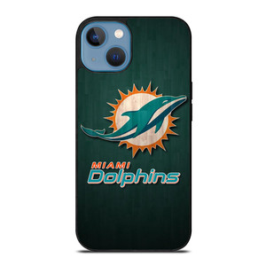 MIAMI DOLPHINS WOODEN LOGO iPhone 13 Case MIAMI DOLPHINS WOODEN LOGO iPhone 13 Case