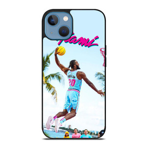 MIAMI HEAT DWYANE WADE DUNK iPhone 13 Case