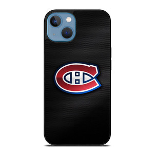 MONTREAL CANADIENS CARBON LOGO iPhone 13 Case