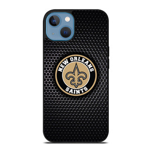 NEW ORLEANS SAINTS METAL BADGE iPhone 13 Case