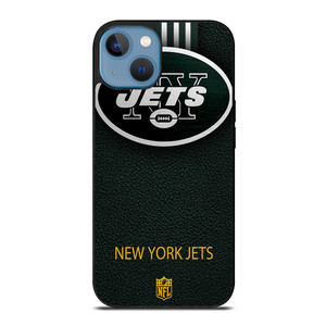 NEW YORK JETS LEATHER LOGO iPhone 13 Case NEW YORK JETS LEATHER LOGO iPhone 13 Case