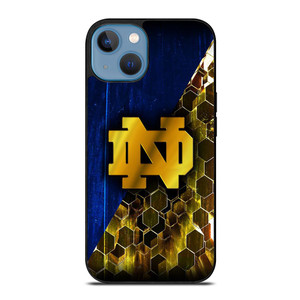 NOTRE DAME FIGHTING IRISH GOLDEN LOGO iPhone 13 Case