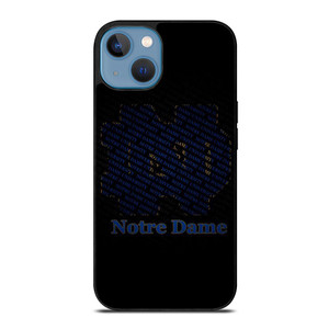 NOTRE DAME IRISH LOGO PATTERN iPhone 13 Case NOTRE DAME IRISH LOGO PATTERN iPhone 13 Case