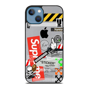 OFF WHITE SUPREME iPhone 13 Case