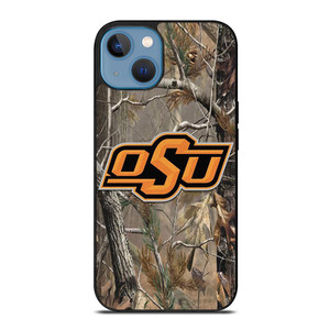 OKLAHOMA STATE UNIVERSITY CAMO LEAF iPhone 13 Case