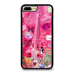 PINK PARIS CUTE iPhone 7 Plus Case