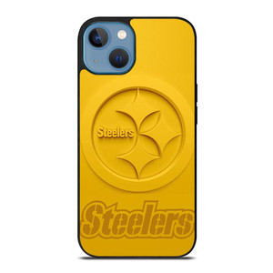 PITTSBURGH STEELERS YELLOW CRAFT iPhone 13 Case PITTSBURGH STEELERS YELLOW CRAFT iPhone 13 Case