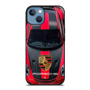 PORSCHE RED CAR LOGO iPhone 13 Case