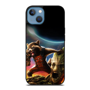 ROCKET RACCOON GROOT AVENGER iPhone 13 Case