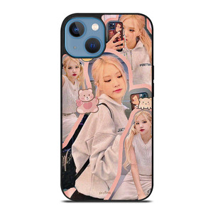 ROSE BLACKPINK CUTE COLLAGE iPhone 13 Case