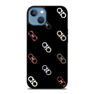 SALVATORE FERRAGAMO LOGO PATTERN iPhone 13 Case