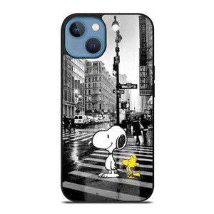 SNOOPY STREET RAIN iPhone 13 Case SNOOPY STREET RAIN iPhone 13 Case