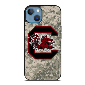 SOUTH CAROLINA GAMECOCKS CAMO LOGO iPhone 13 Case
