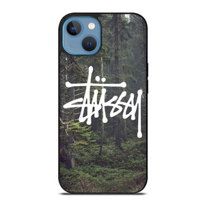 STUSSY SPOOKY FOREST LOGO iPhone 13 Case STUSSY SPOOKY FOREST LOGO iPhone 13 Case