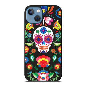 SUGAR SKULL ART iPhone 13 Case