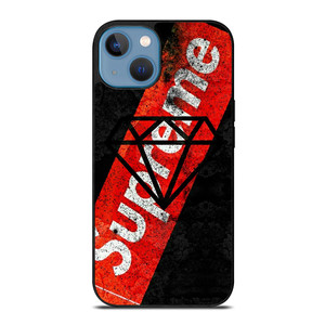 SUPREME DIAMOND SUPPLY CO BLACK iPhone 13 Case SUPREME DIAMOND SUPPLY CO BLACK iPhone 13 Case