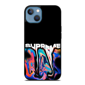 SUPREME RAINBOW MELT EFFECT iPhone 13 Case SUPREME RAINBOW MELT EFFECT iPhone 13 Case