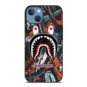 SUPREME X BAPE ABSTRACTIVE iPhone 13 Case