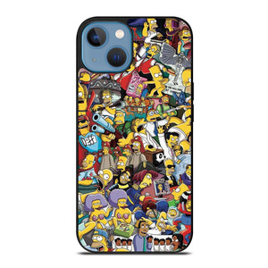 THE SIMPSONS ALL COLLAGE iPhone 13 Case THE SIMPSONS ALL COLLAGE iPhone 13 Case