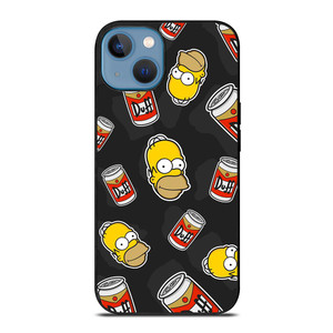 THE SIMPSONS HOMER DUFF BEER iPhone 13 Case THE SIMPSONS HOMER DUFF BEER iPhone 13 Case