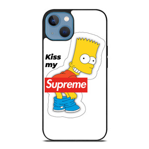 THE SIMPSONS KISS MY SUPREME iPhone 13 Case THE SIMPSONS KISS MY SUPREME iPhone 13 Case